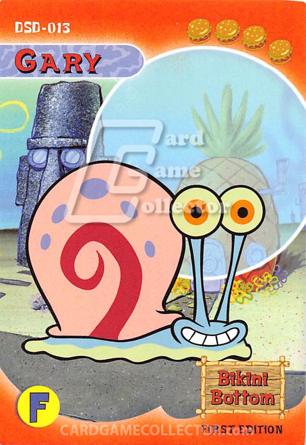 Spongebob Squarepants TCG:  Gary