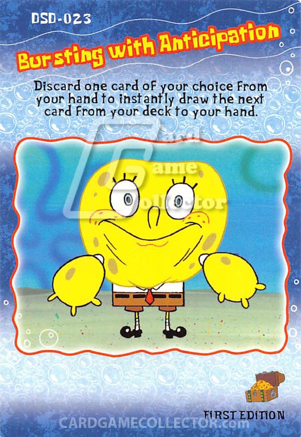 Spongebob Squarepants TCG:  Bursting with Anticipation