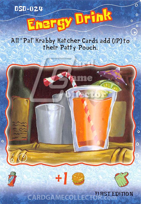 Spongebob Squarepants TCG:  Energy Drink