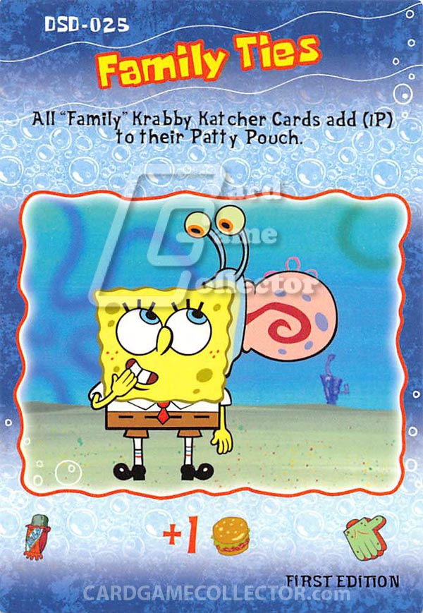 Spongebob Squarepants TCG:  Family Ties