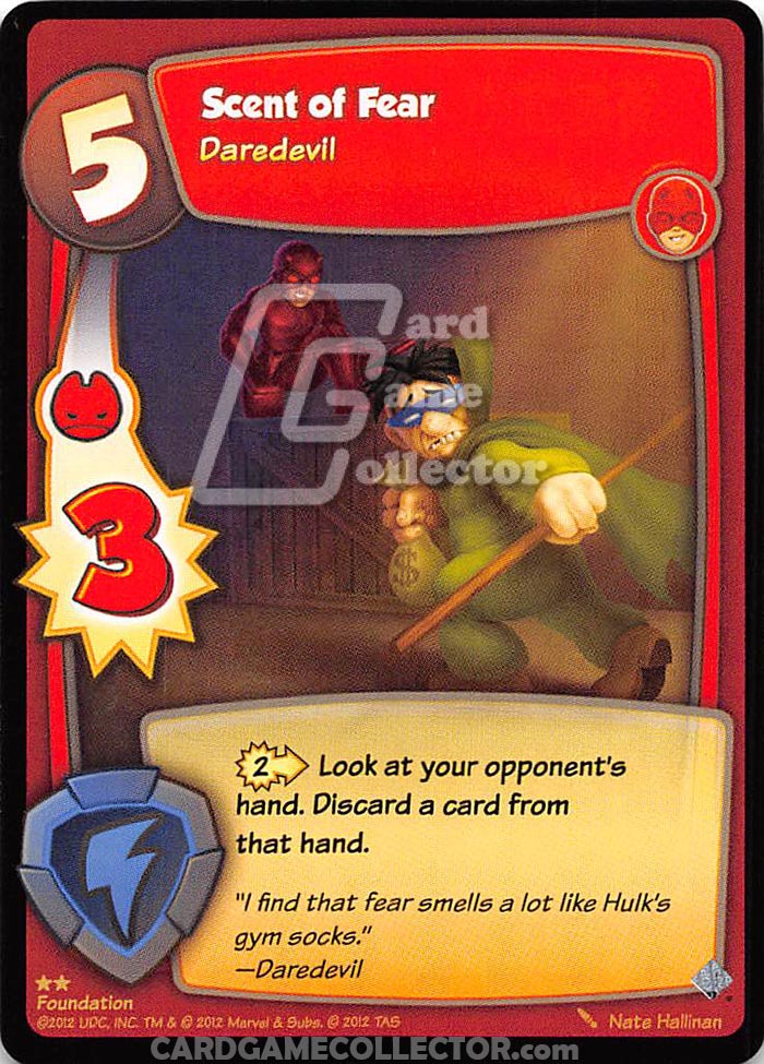 Super Hero Squad TCG : Foundation : Scent of Fear