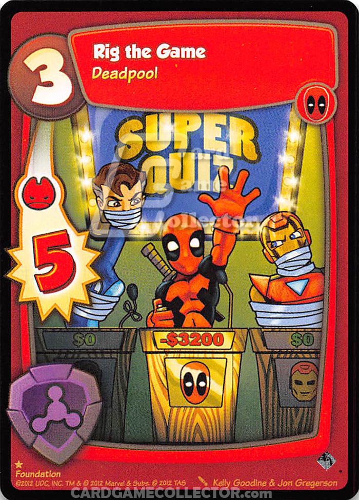 Super Hero Squad TCG : Foundation : Rig the Game
