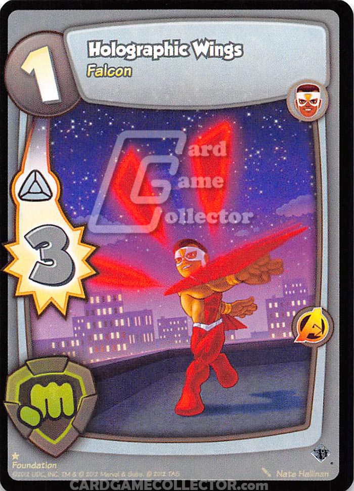 Super Hero Squad TCG : Foundation : Holographic Wings