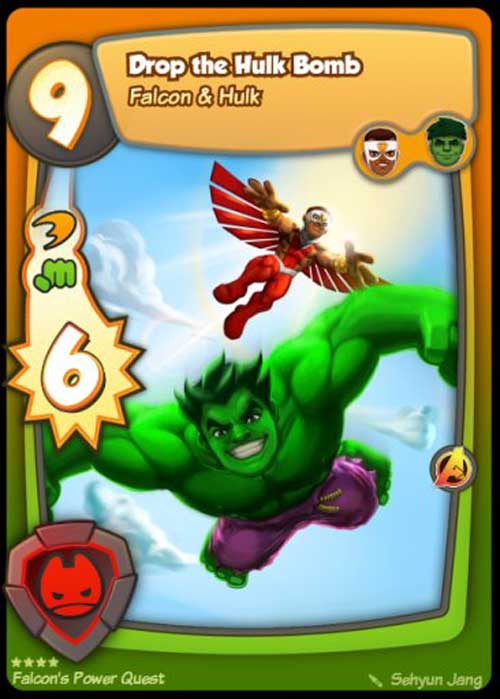 Super Hero Squad TCG : Foundation : Drop the Hulk Bomb
