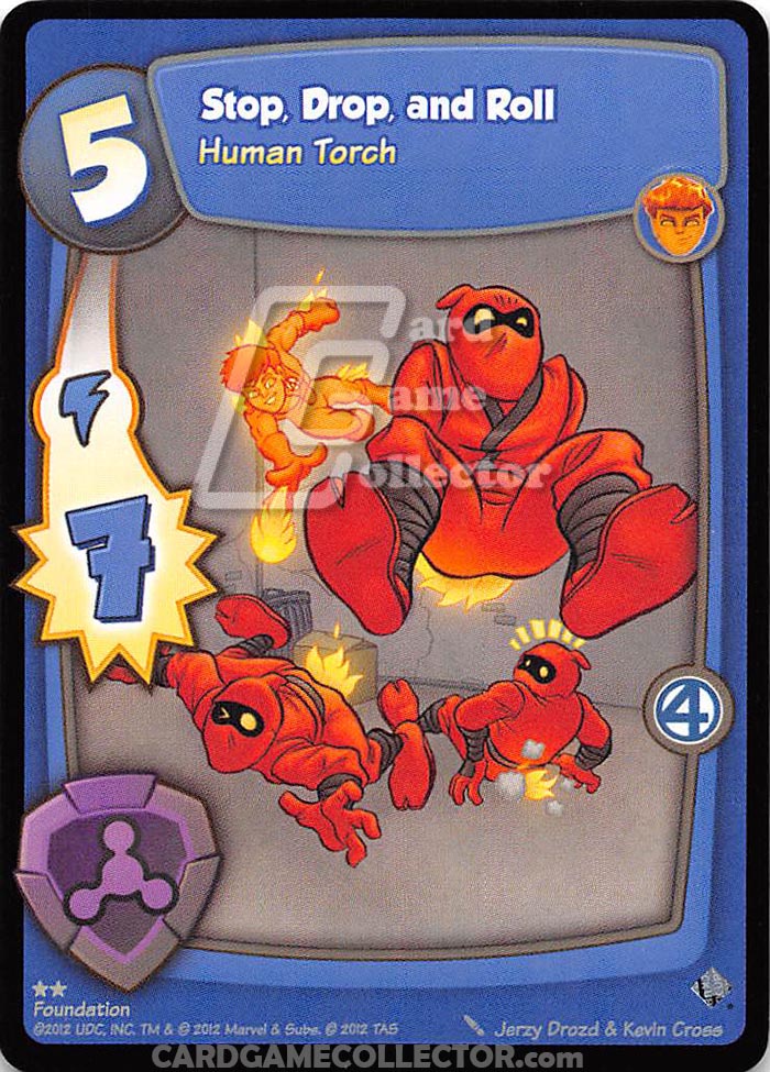 Super Hero Squad TCG : Foundation : Stop, Drop, and Roll