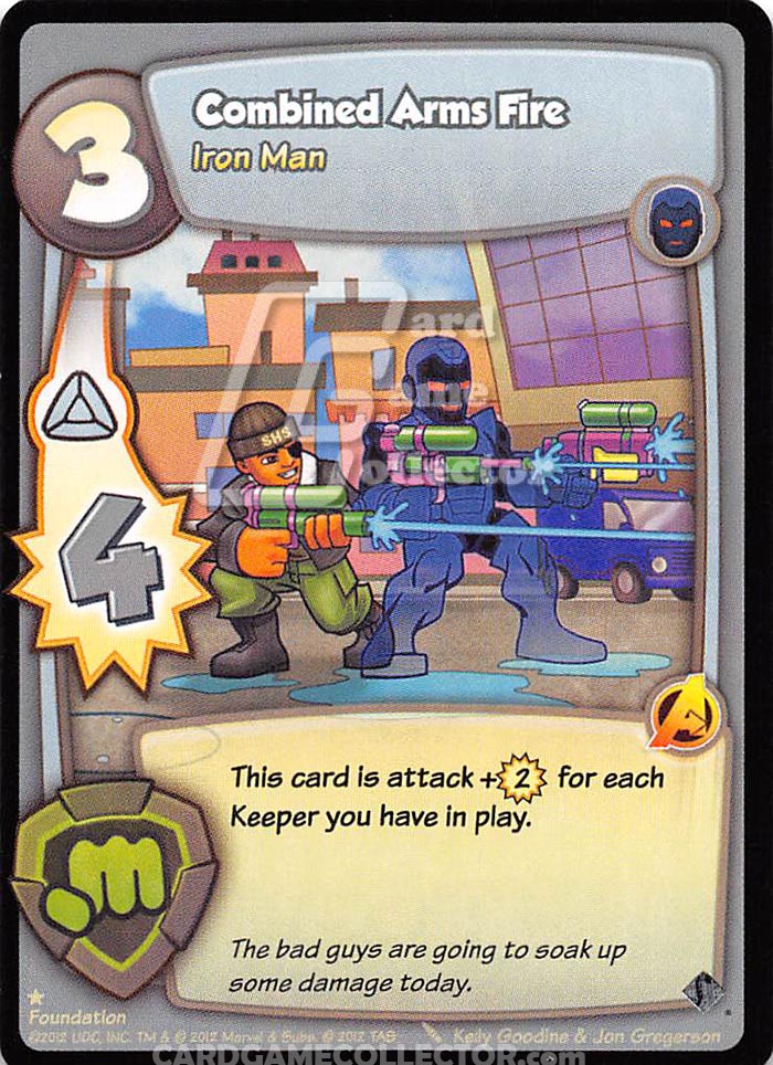 Super Hero Squad TCG : Foundation : Combined Arms Fire