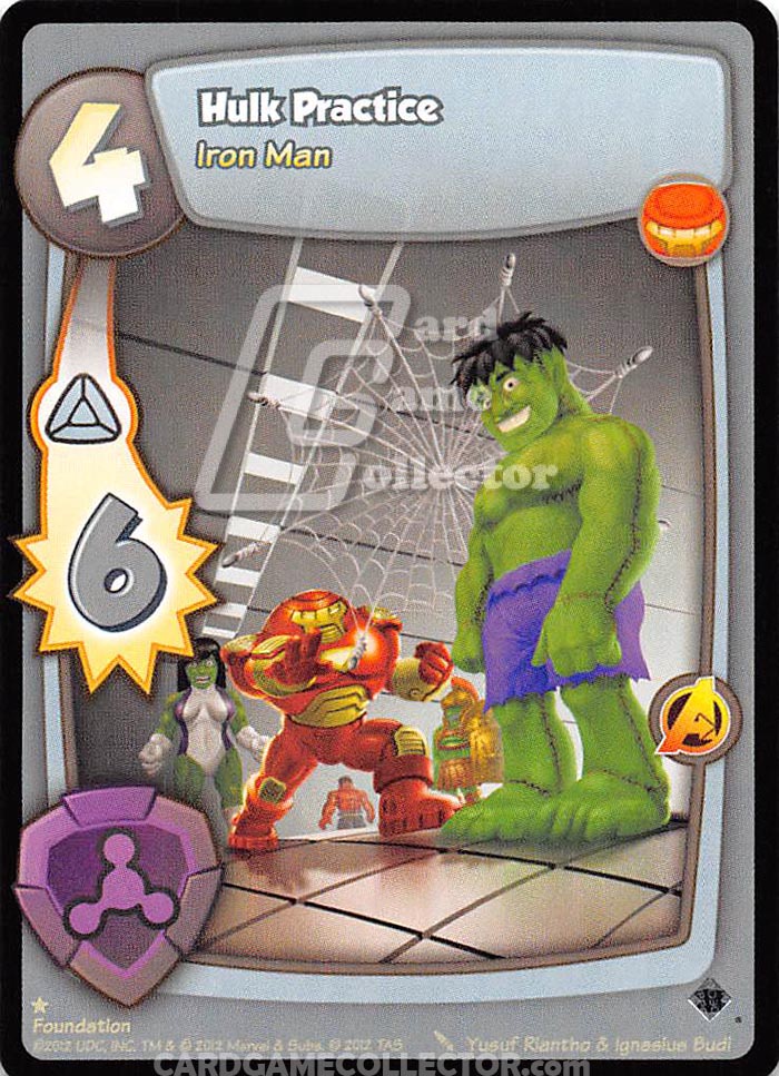 Super Hero Squad TCG : Foundation : Hulk Practice