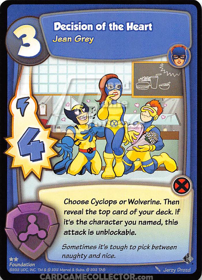 Super Hero Squad TCG : Foundation : Decision of the Heart