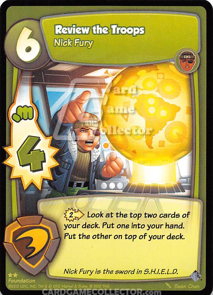 Super Hero Squad TCG : Foundation : Review the Troops