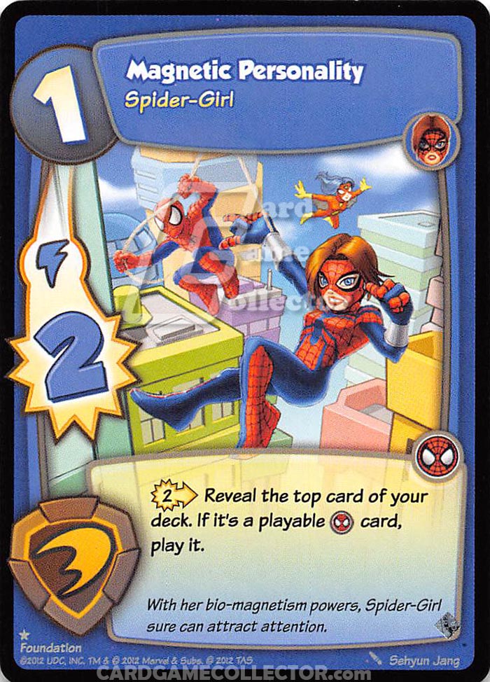 Super Hero Squad TCG : Foundation : Magnetic Personality