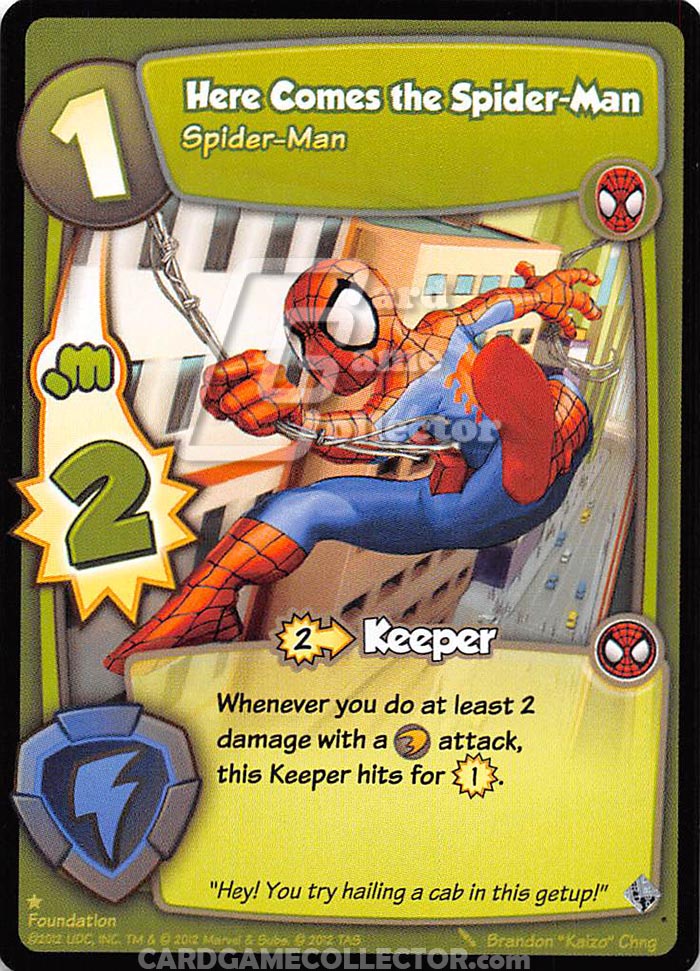 Super Hero Squad TCG : Foundation : Here Comes the Spider-Man
