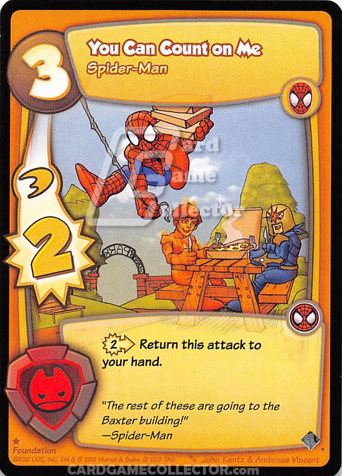 Super Hero Squad TCG : Foundation : You Can Count on Me