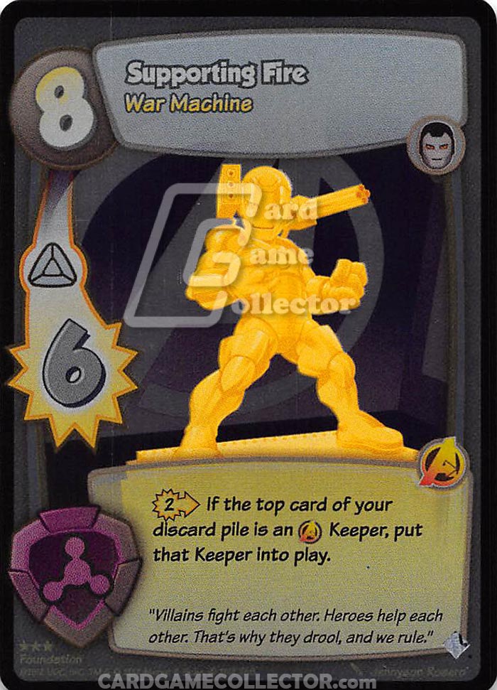 Super Hero Squad TCG : Foundation : Supporting Fire