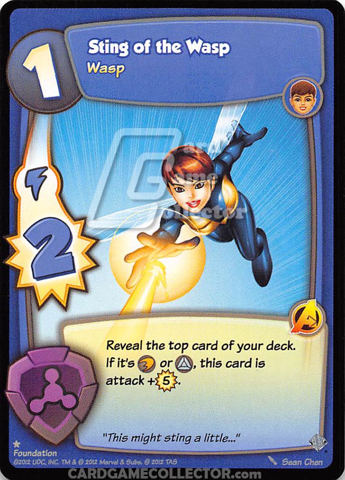 Super Hero Squad TCG : Foundation : Sting of the Wasp