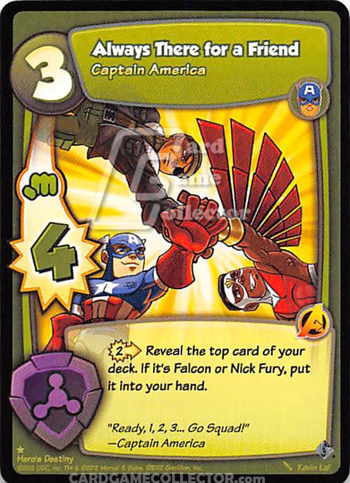 Super Hero Squad TCG : Hero's Destiny : Always There for a Friend