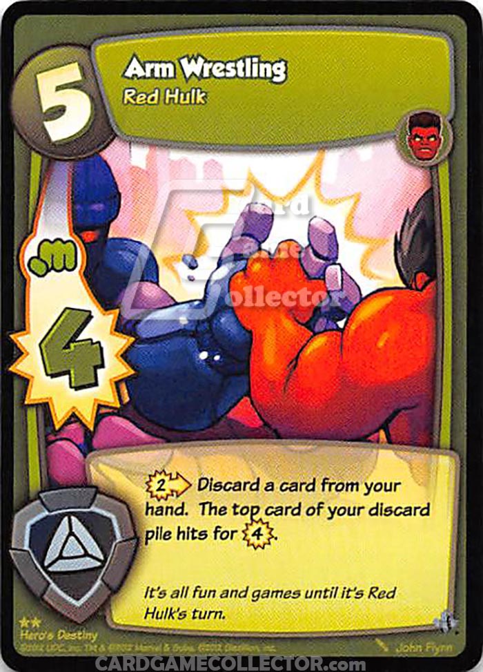 Super Hero Squad TCG : Hero's Destiny : Arm Wrestling