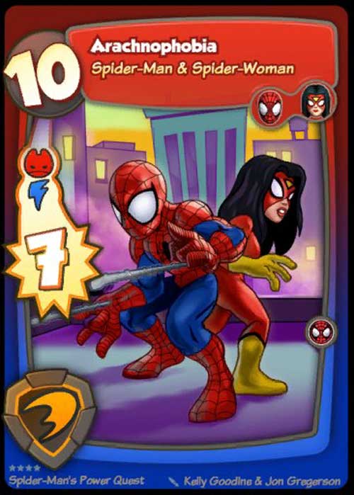 Super Hero Squad TCG : Hero's Destiny : Arachnophobia