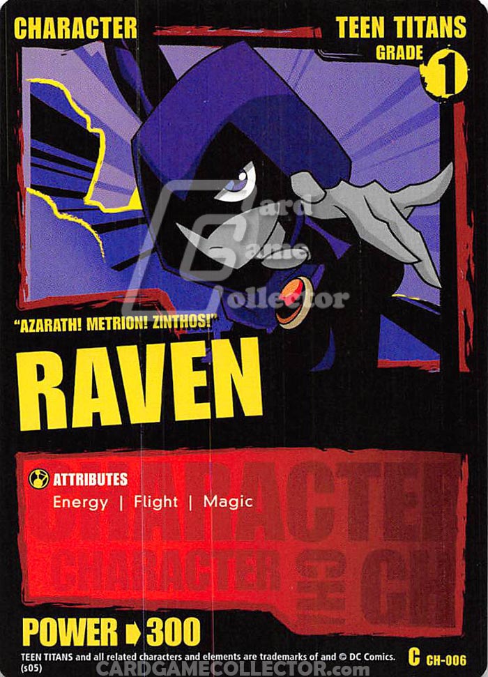 Teen Titans CCG: Raven