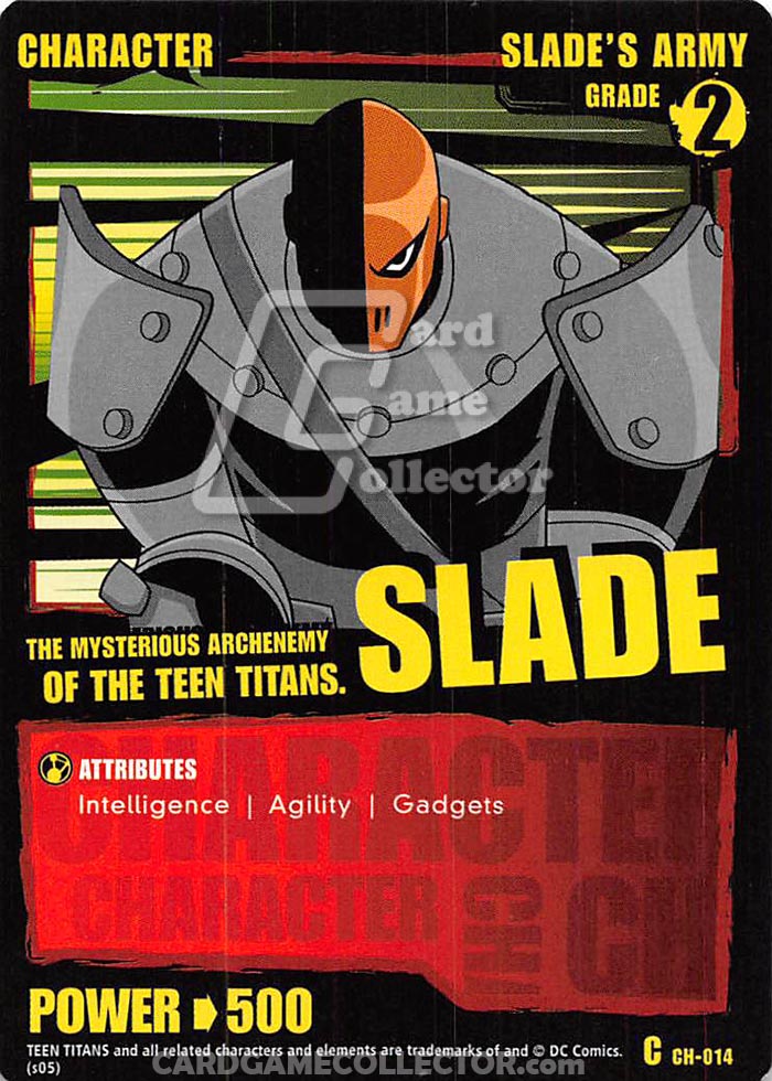 Teen Titans CCG: Slade