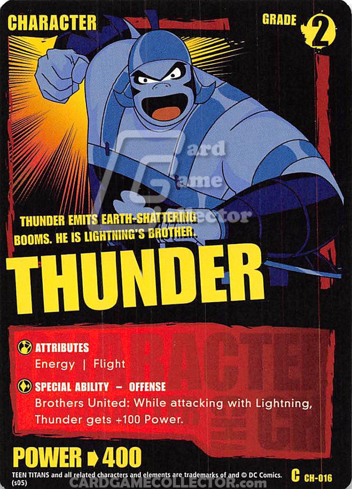 Teen Titans CCG: Thunder