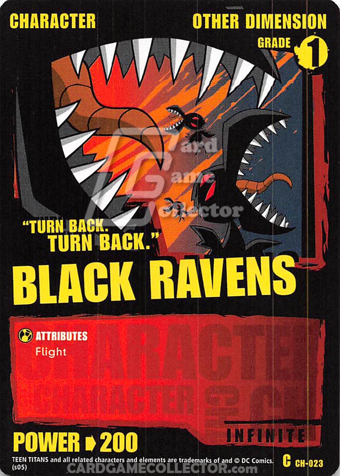 Teen Titans CCG: Black Ravens