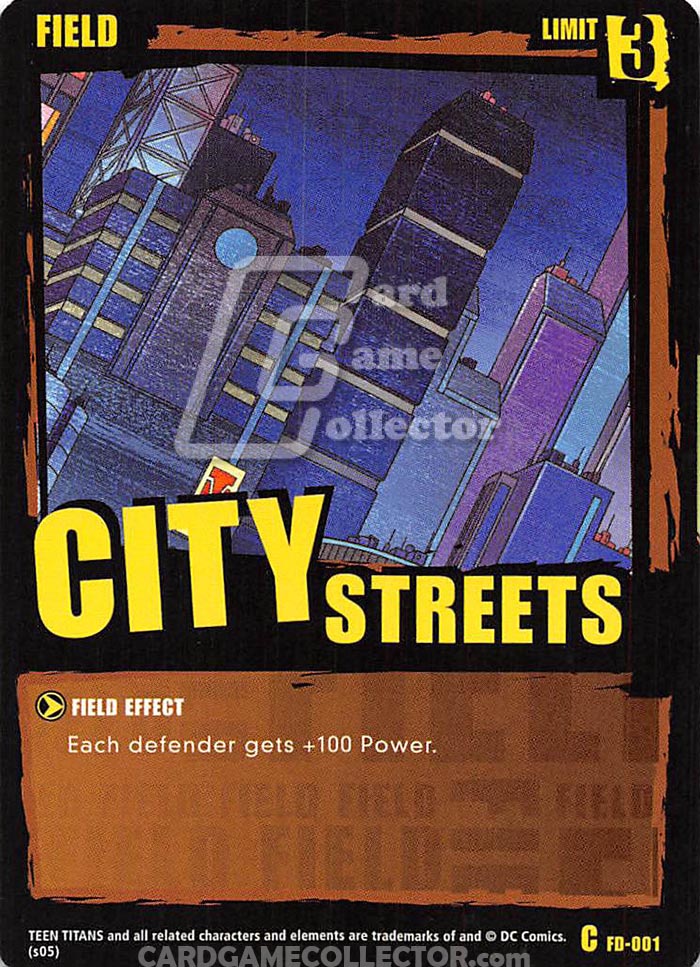 Teen Titans CCG: City Streets