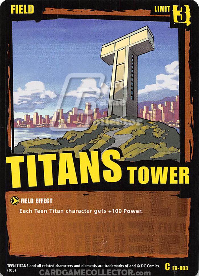 Teen Titans CCG: Titans Tower