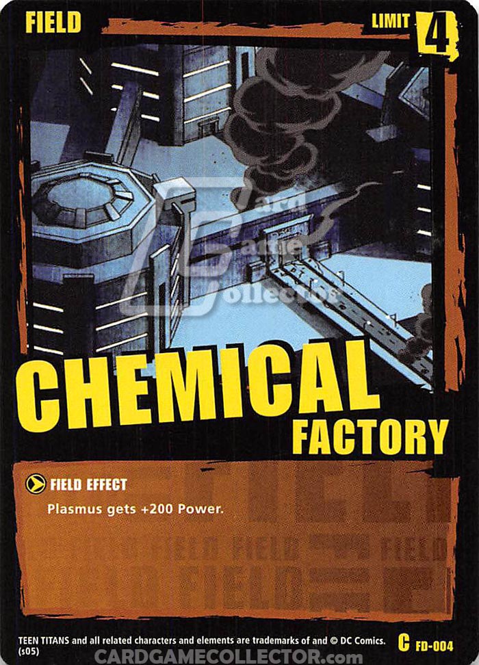 Teen Titans CCG: Chemical Factory