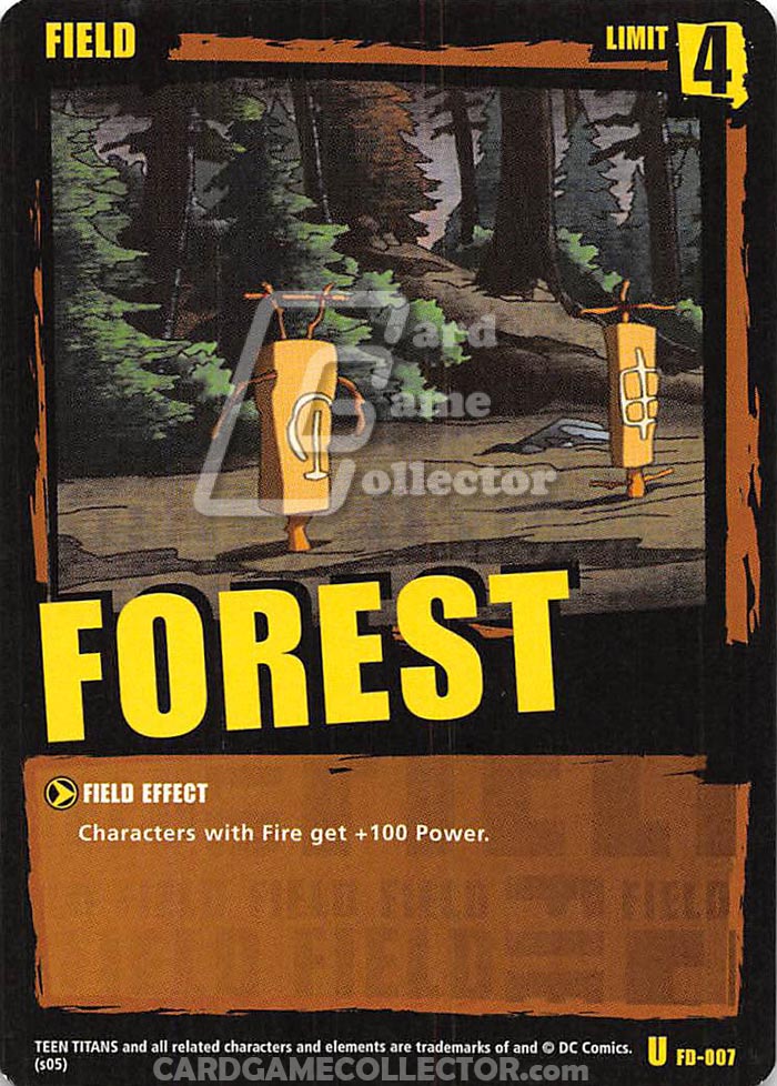 Teen Titans CCG: Forest