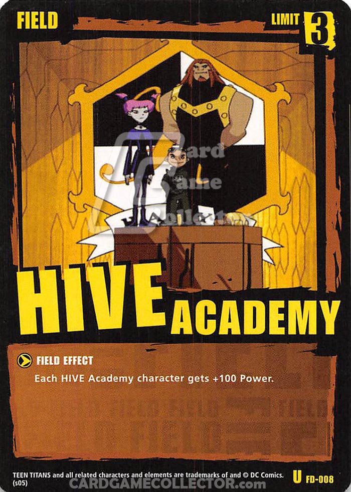 Teen Titans CCG: HIVE Academy