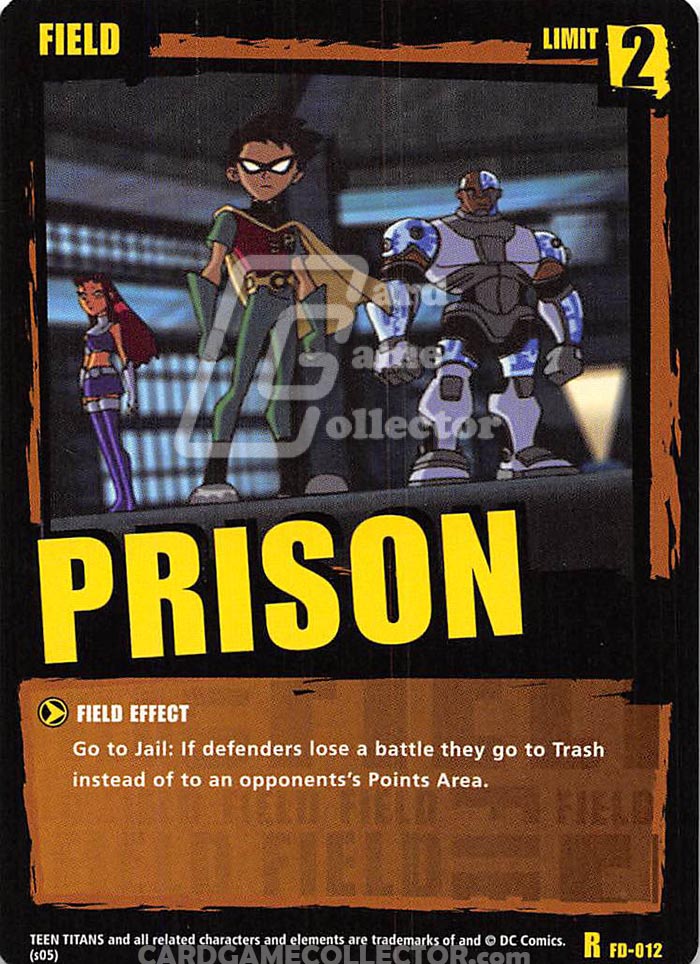 Teen Titans CCG: Prison