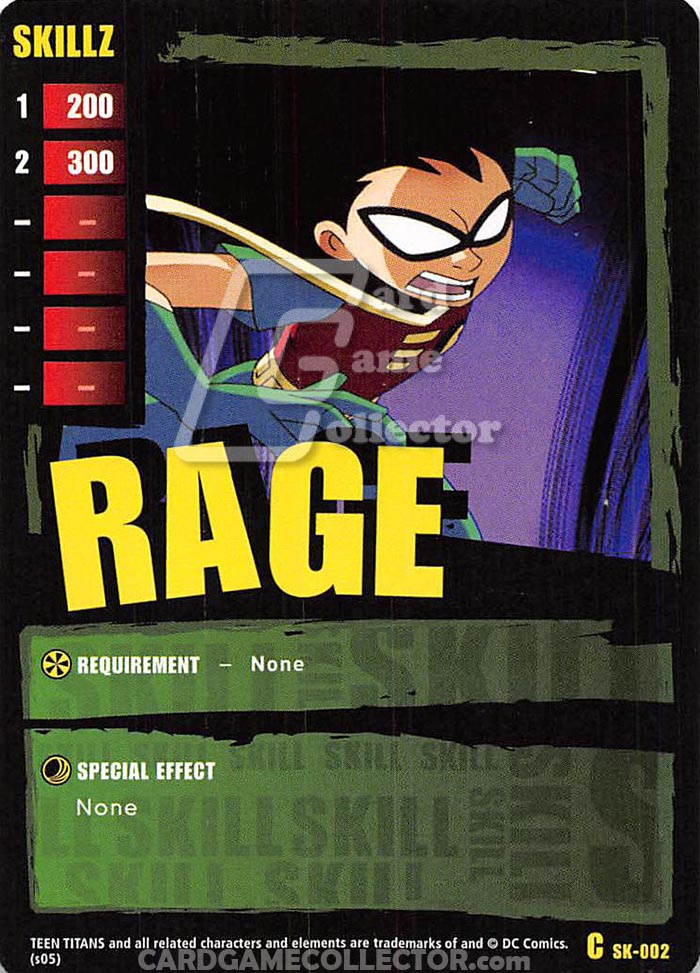 Teen Titans CCG: Rage