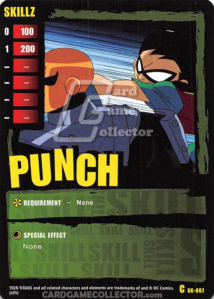 Teen Titans CCG: Punch