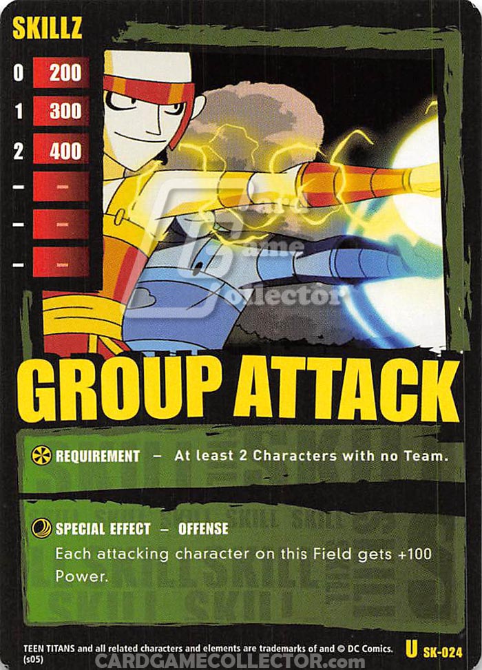 Teen Titans CCG: Group Attack