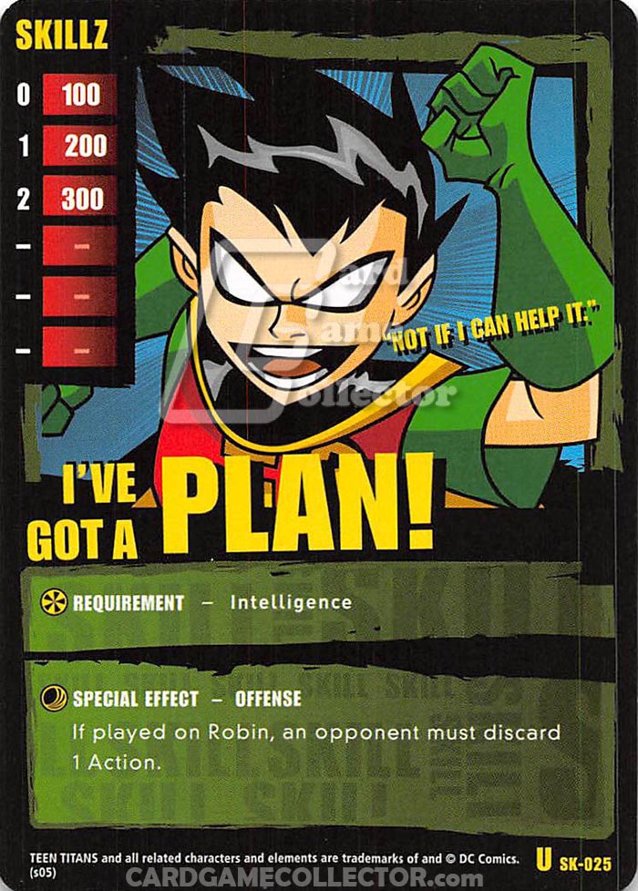 Teen Titans CCG: I've Got A Plan!