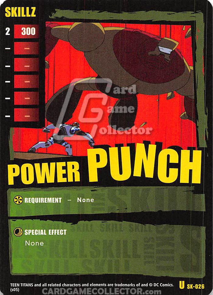 Teen Titans CCG: Power Punch