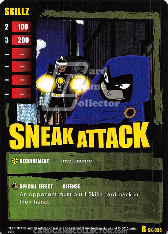 Teen Titans CCG: Sneak Attack