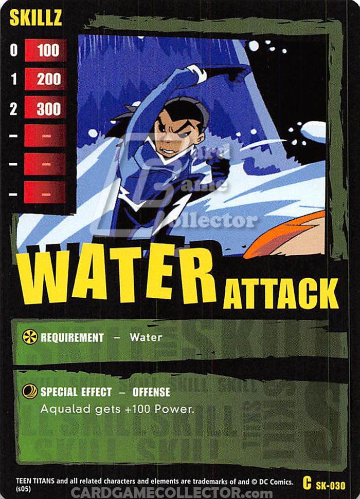 Teen Titans CCG: Water Attack