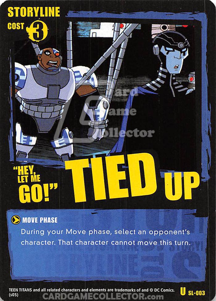 Teen Titans CCG: Tied Up