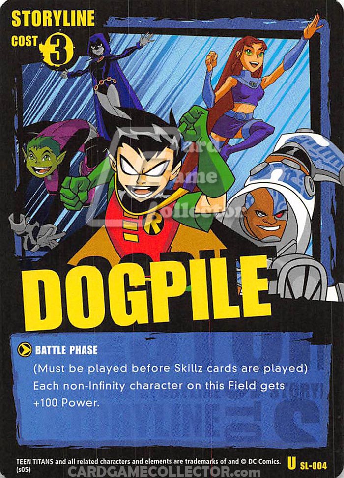 Teen Titans CCG: Dogpile
