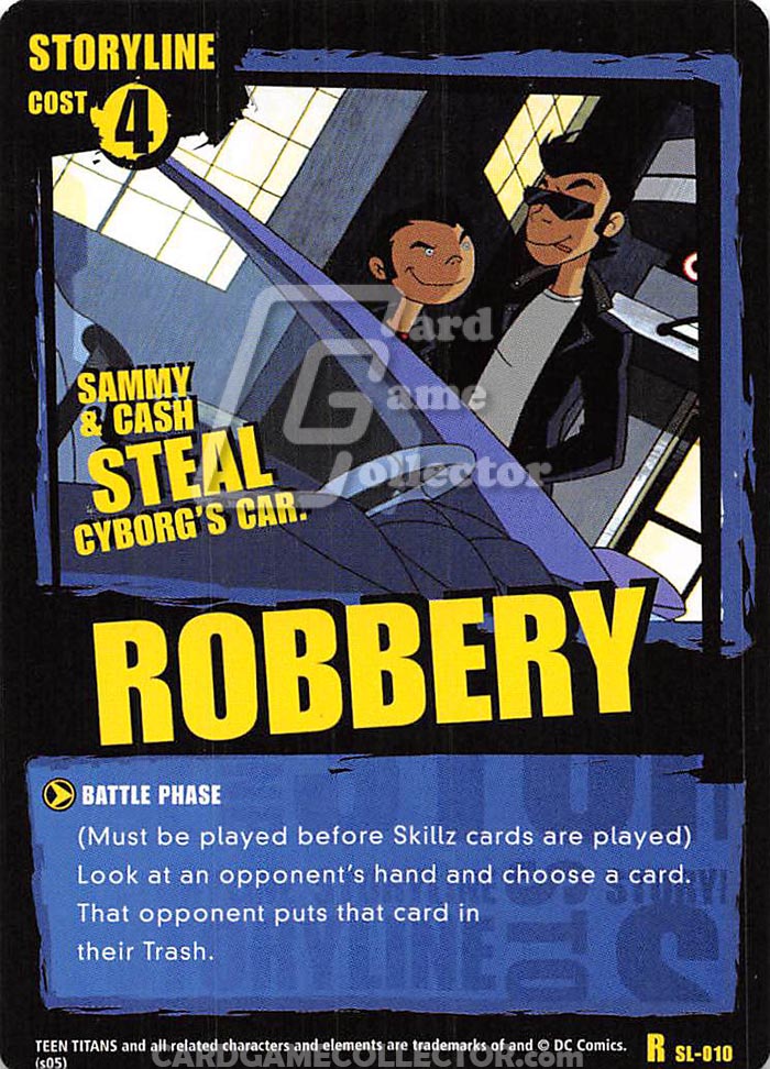 Teen Titans CCG: Robbery