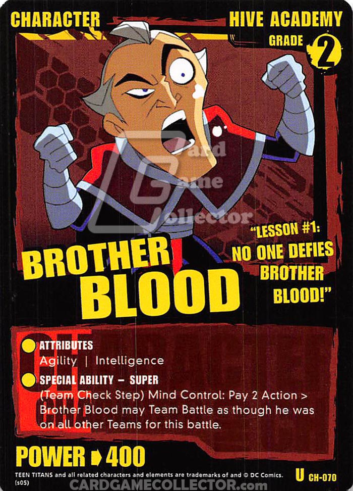 Teen Titans CCG: Brother Blood