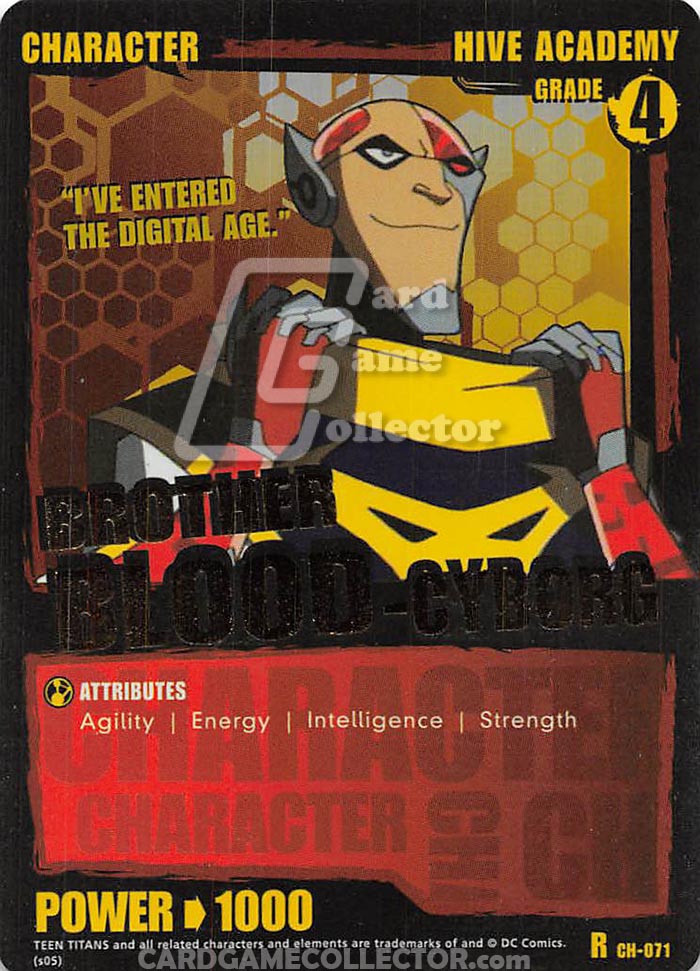 Teen Titans CCG: Brother Blood Cyborg