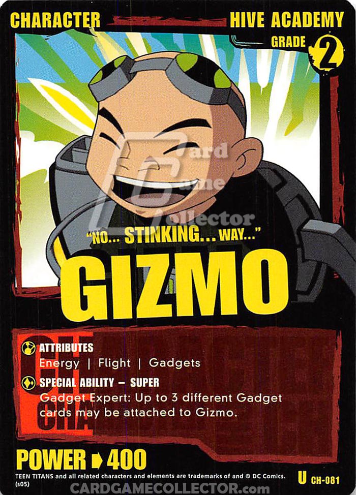 Teen Titans CCG: Gizmo