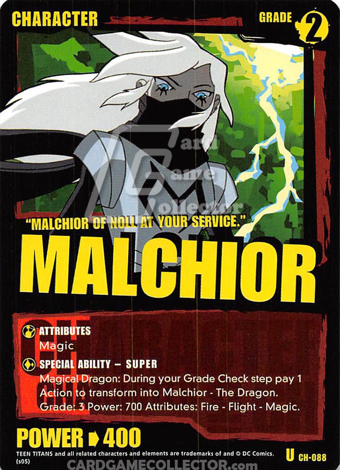 Teen Titans CCG: Malchior