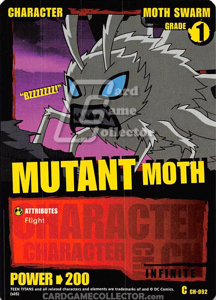 Teen Titans CCG: Mutant Moth