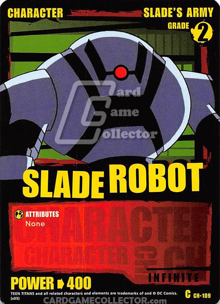Teen Titans CCG: Slade Robot