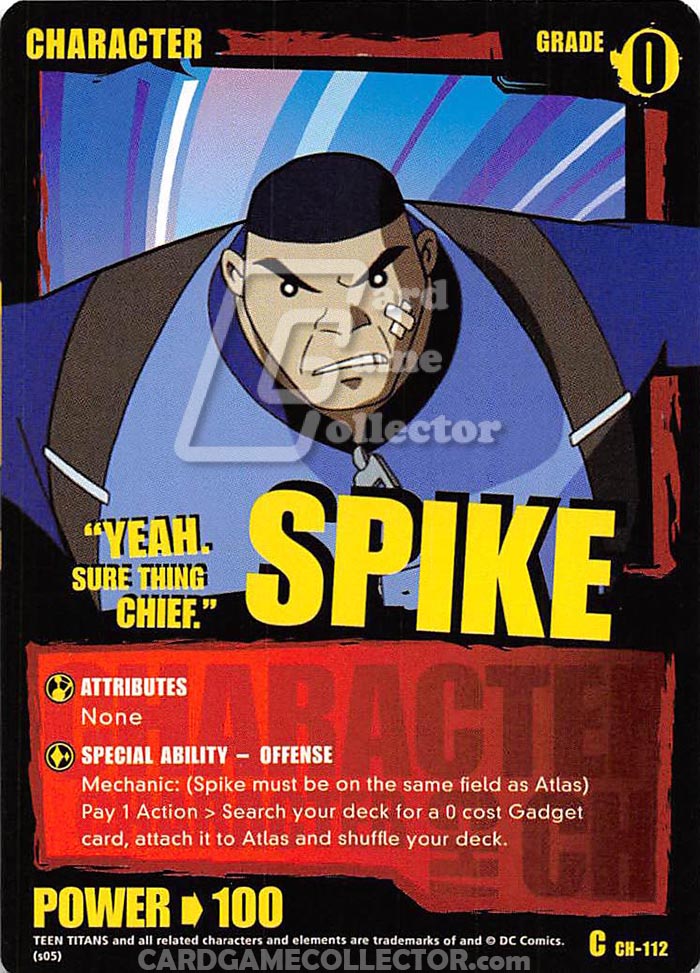 Teen Titans CCG: Spike