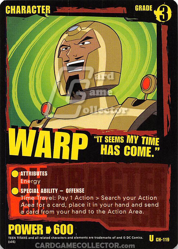 Teen Titans CCG: Warp