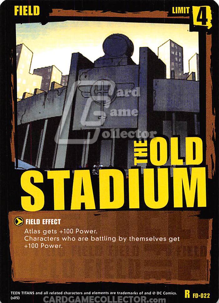Teen Titans CCG: The Old Stadium